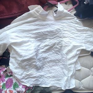 white button up shirt